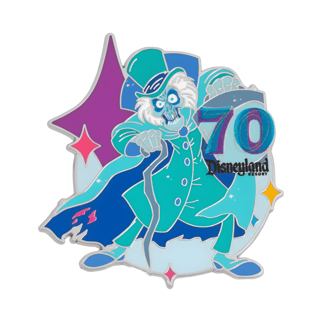Diamond Star Characters - Hatbox Ghost Disney pin