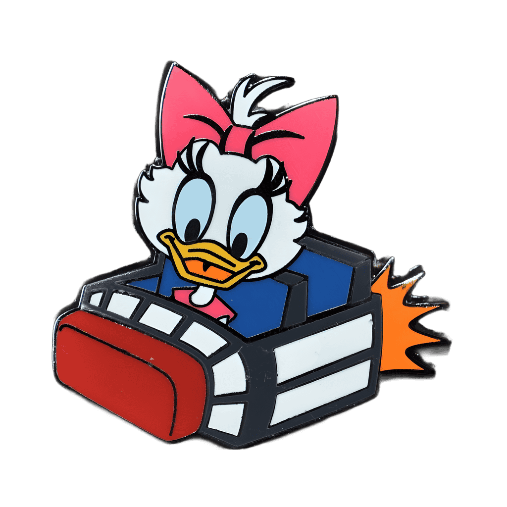 Daisy in Space Mountain Rocket Disney pin
