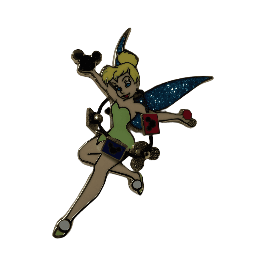 Tinker Bell Wearing a Lanyard Disney pin