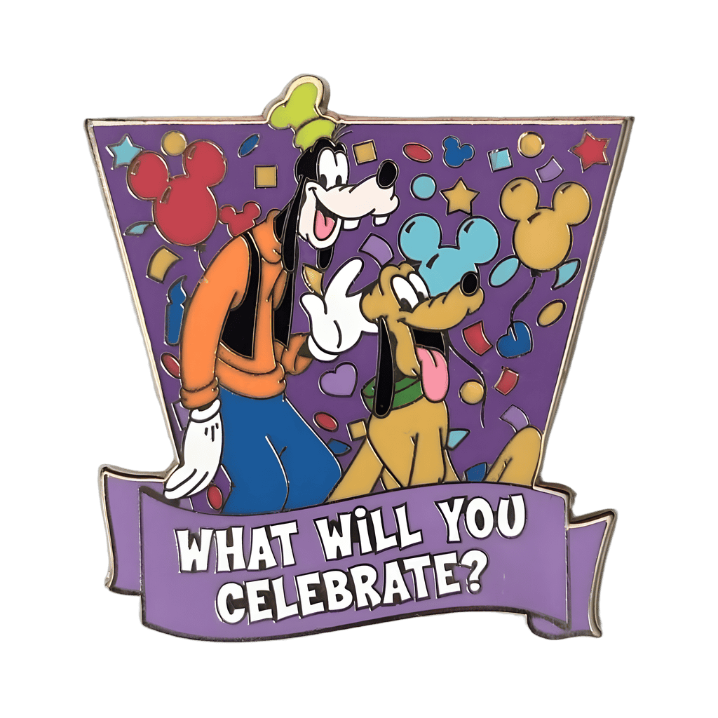 What will you celebrate? Disney pin