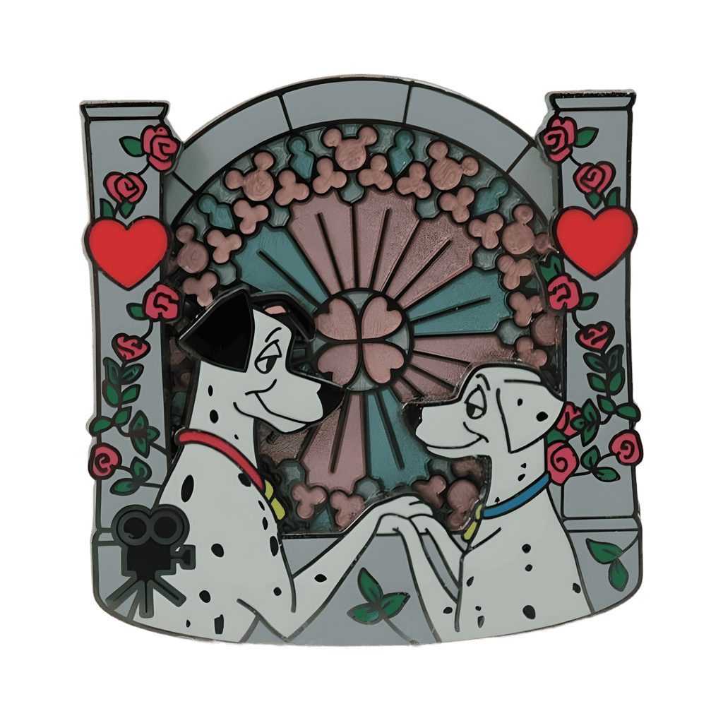 Pongo and Perdita Wedding Disney pin