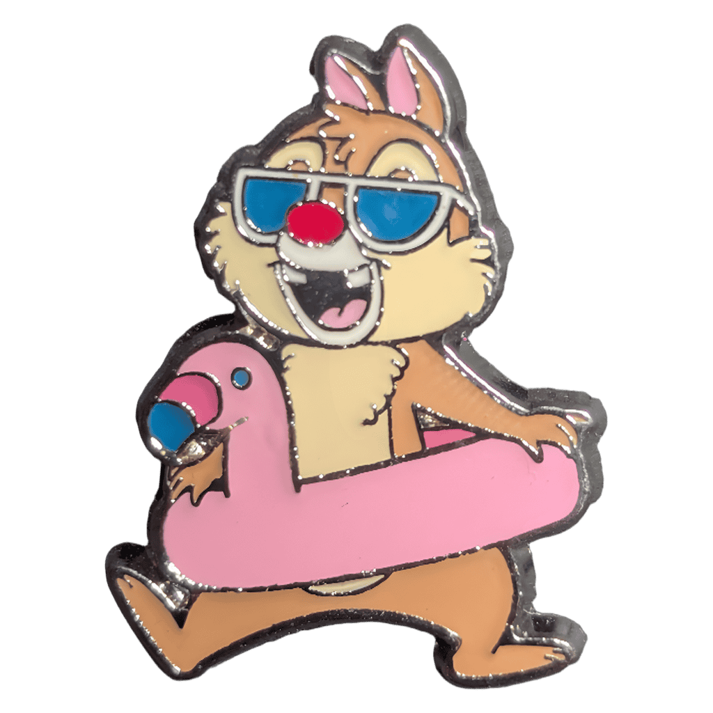 Dale with Flamingo Floaty Disney pin