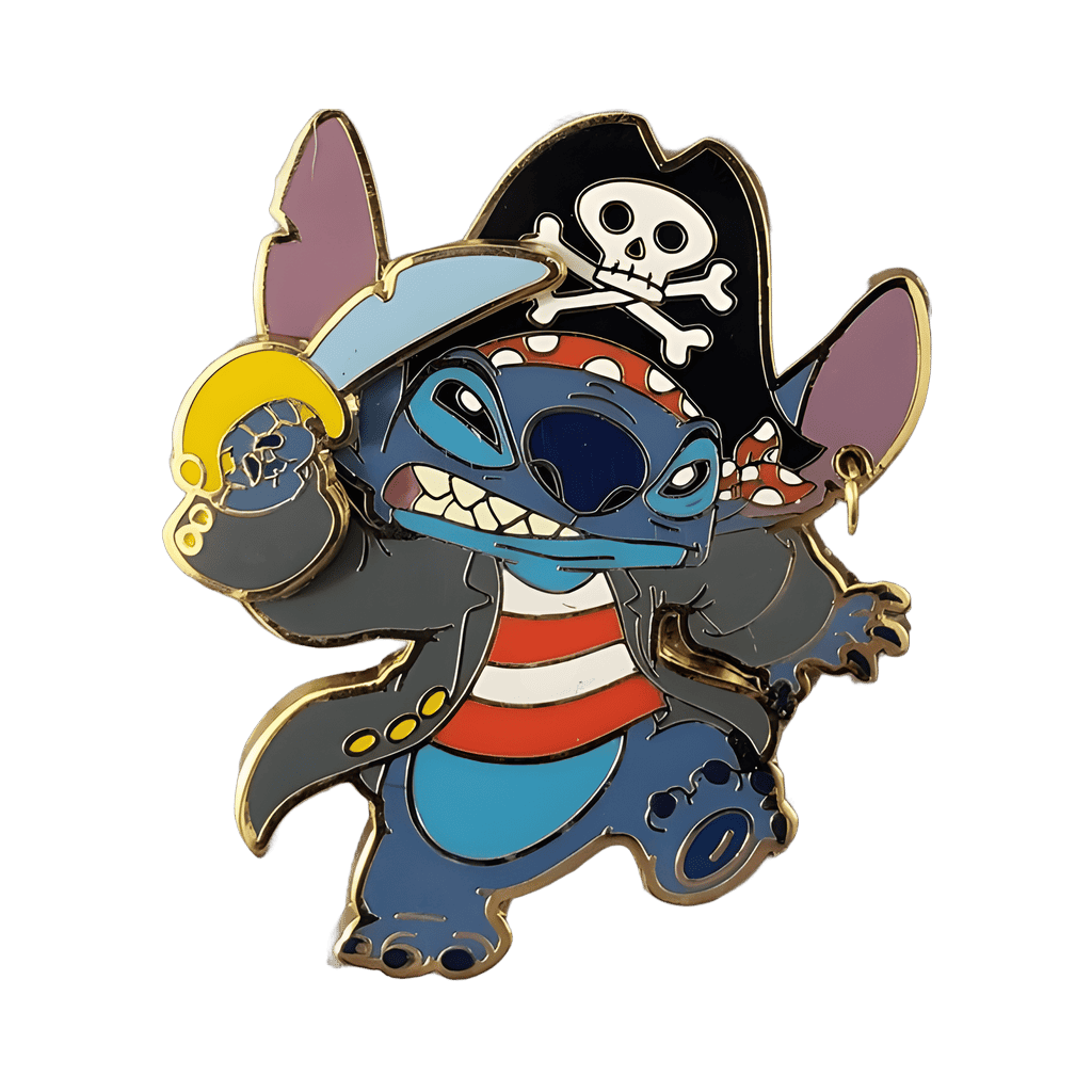 Pirate Stitch Disney pin
