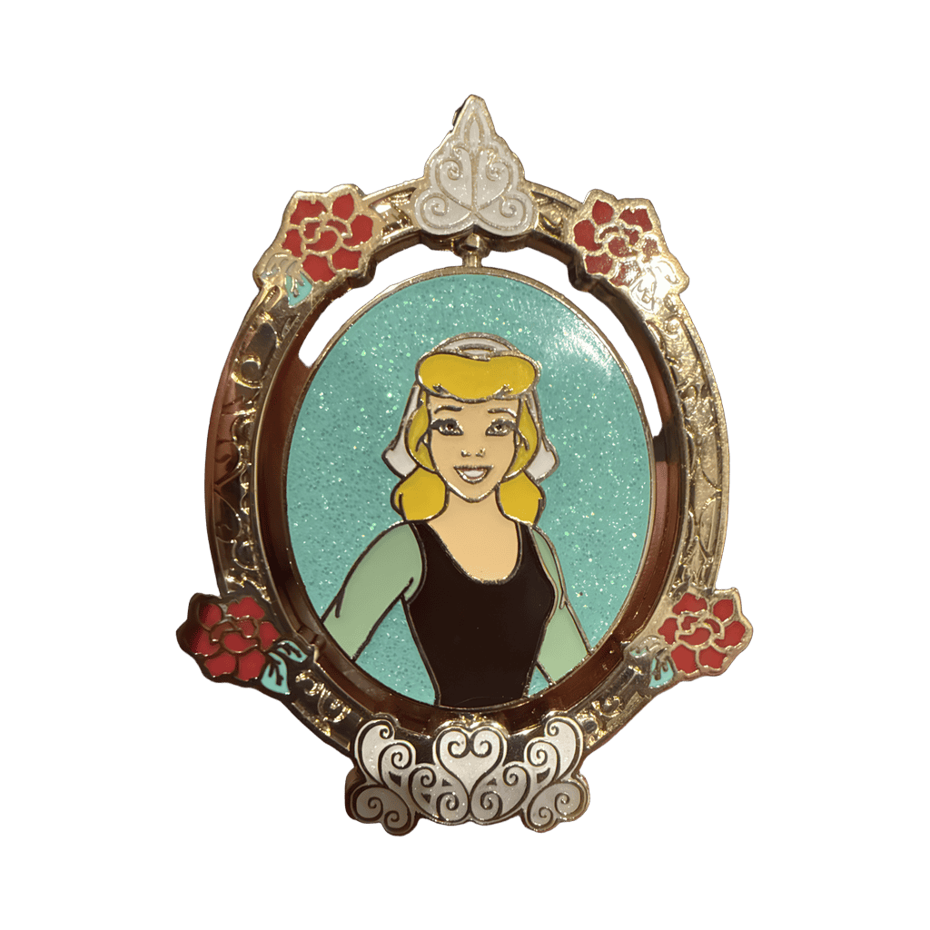 Cinderella Portrait Shanghai Spinner Disney pin