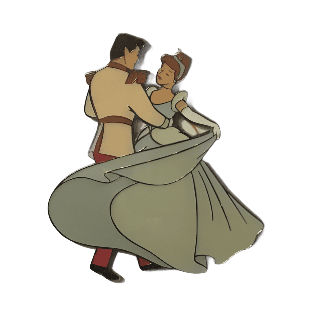 Cinderella and Prince Charming Disney pin
