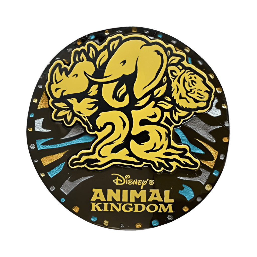 25th Anniversary Logo Disney pin