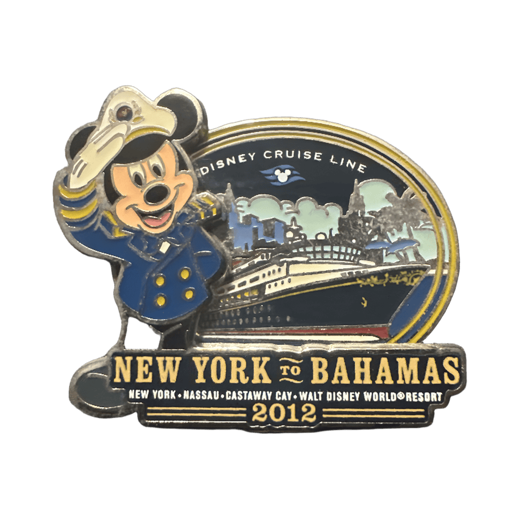Captain Mickey NY to Bahamas Disney pin