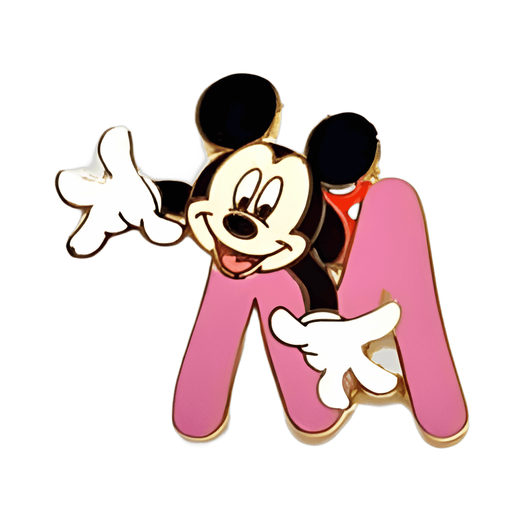M is for Mickey Mouse Disney pin