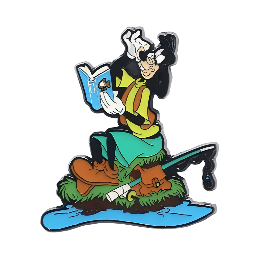 Goofy Fishing Disney pin