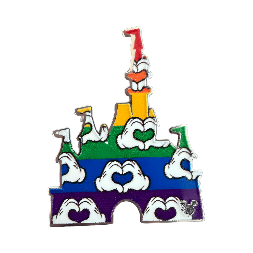 Rainbow Disney pin