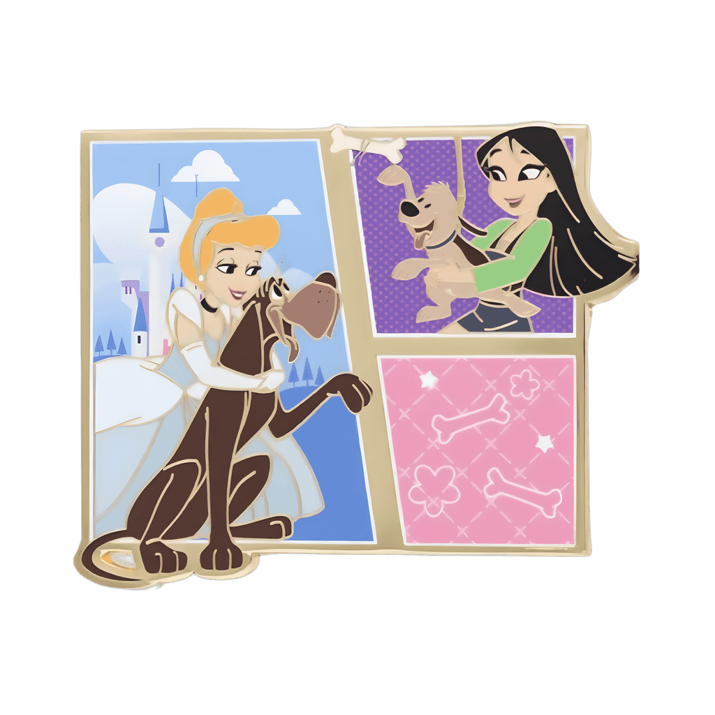 Cindarella/Mulan Disney pin