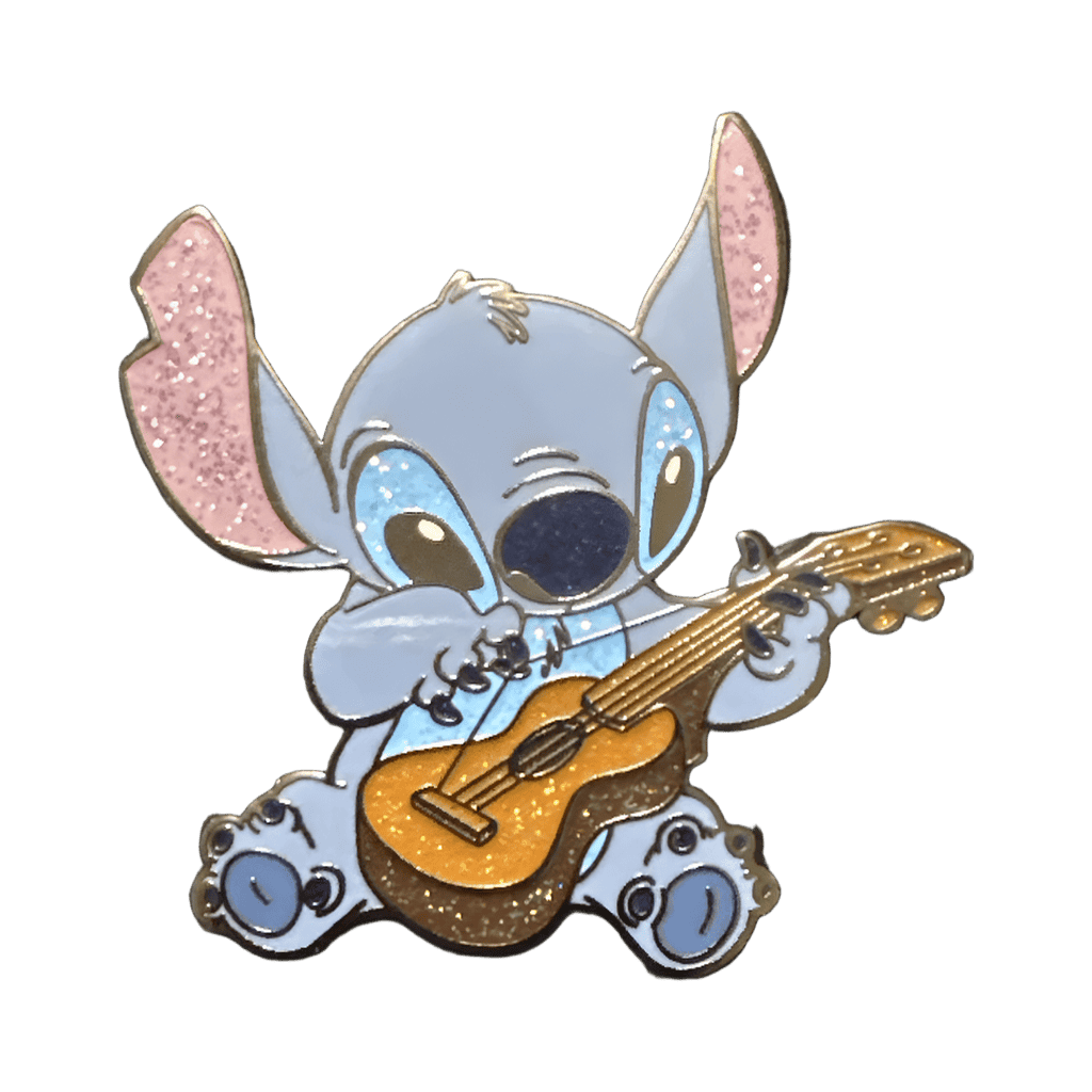 Stitch with Guitar Disney pin