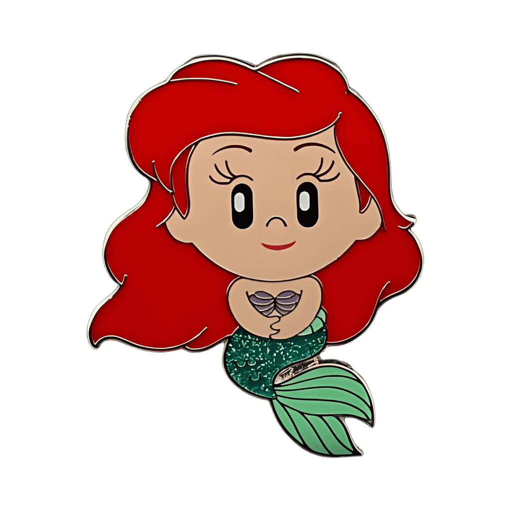 Ariel as Mermaid Disney pin