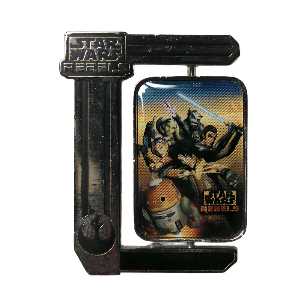 Rebels Spinner - Kanan, Hera, Sabine, Zeb, Ezra, Chopper, Grand Inquisitor Disney pin