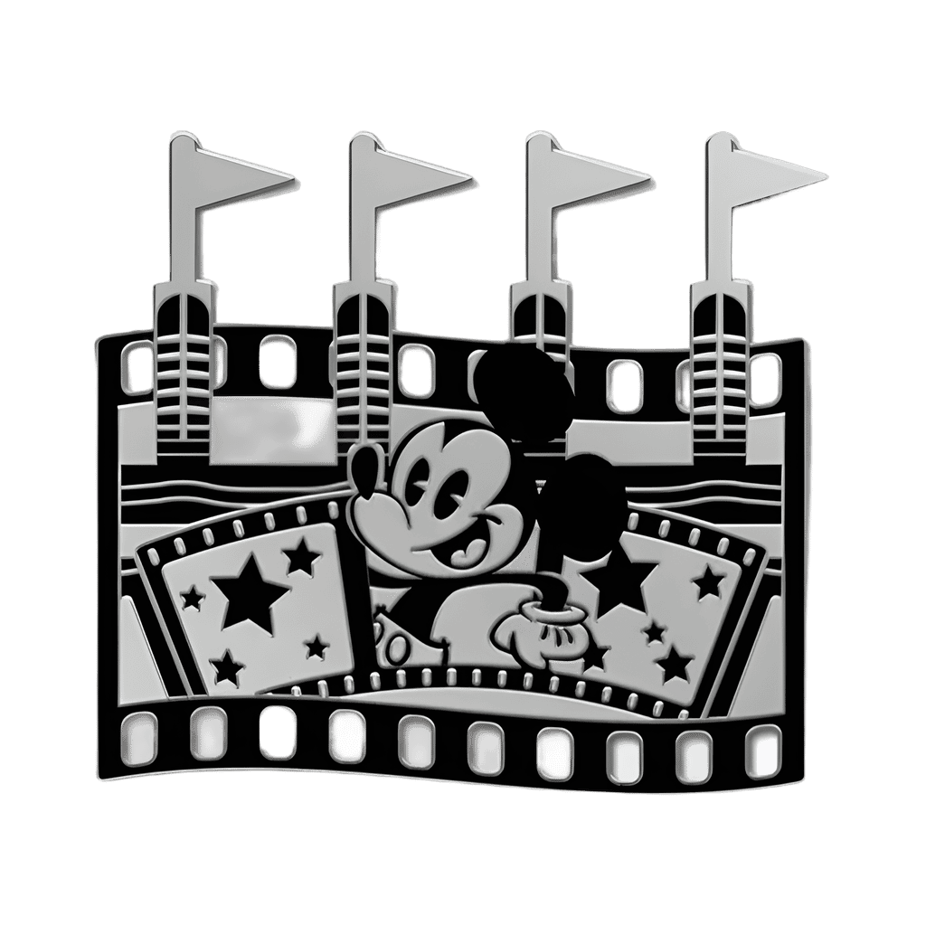 D23-Exclusive Film Strip Set - Mickey Mouse and Entrance Gates Disney pin