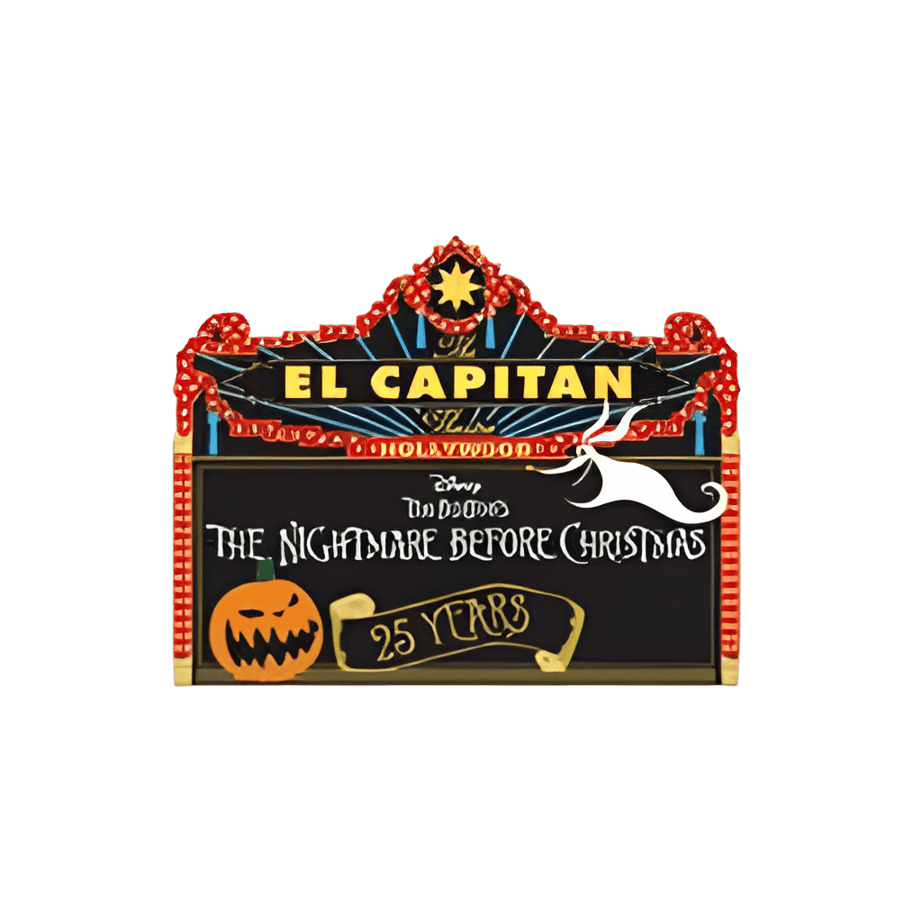 Nightmare Before Christmas 25th Anniversary Marquee Disney pin