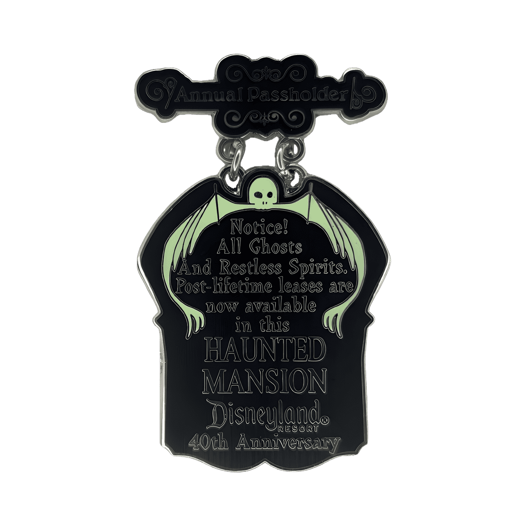 Post-Lifetime Leases Preview Sign Disney pin