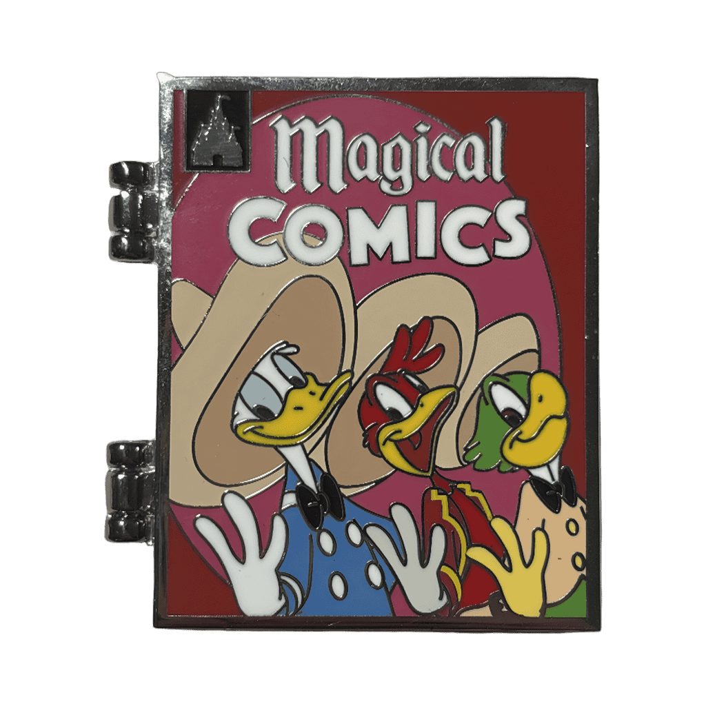 Magic Comics The Three Caballeros Disney pin