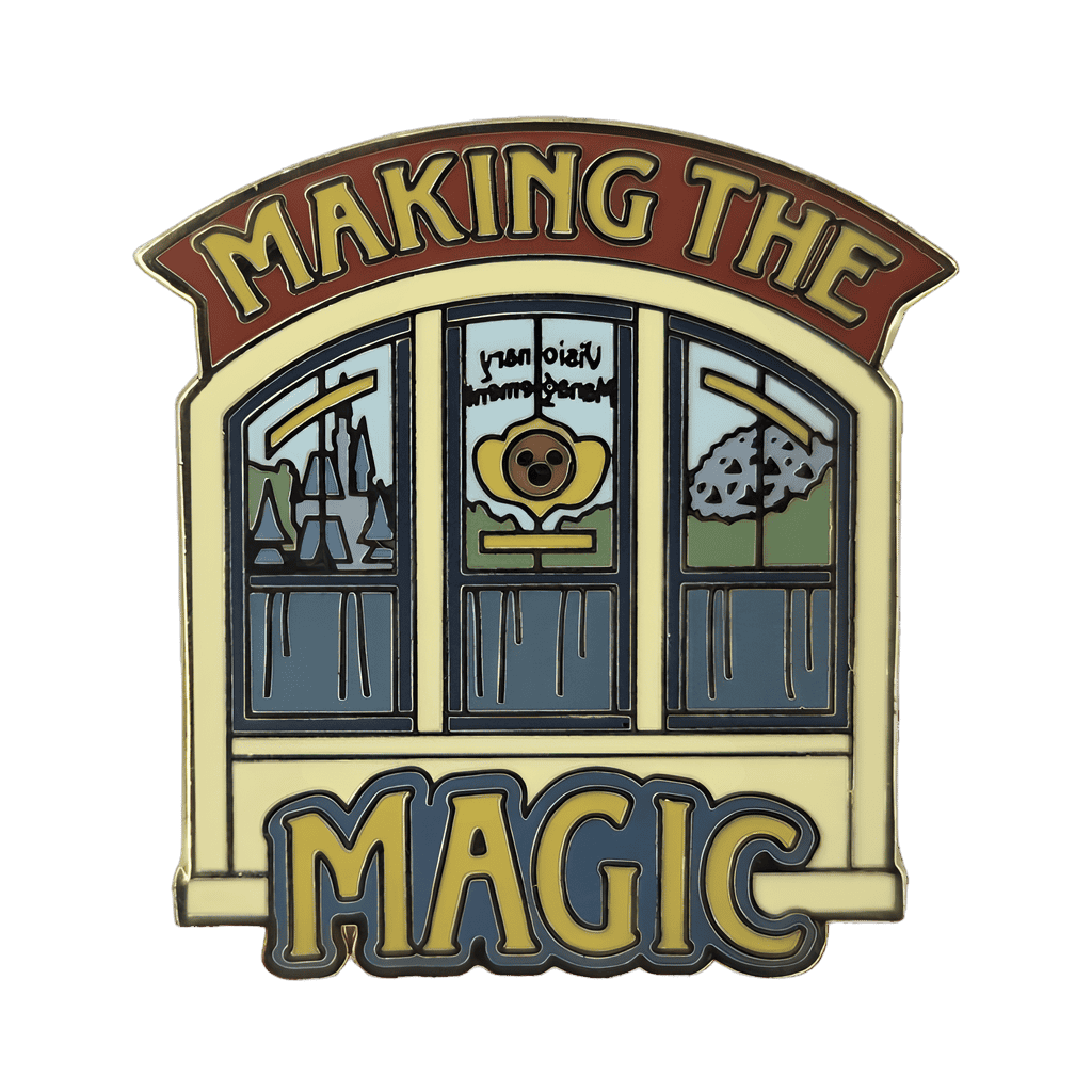 Making the Magic Window Disney pin