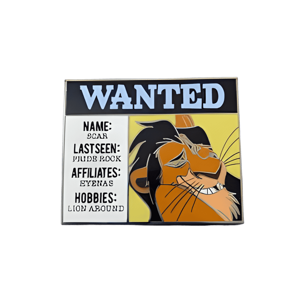 Scar Disney pin