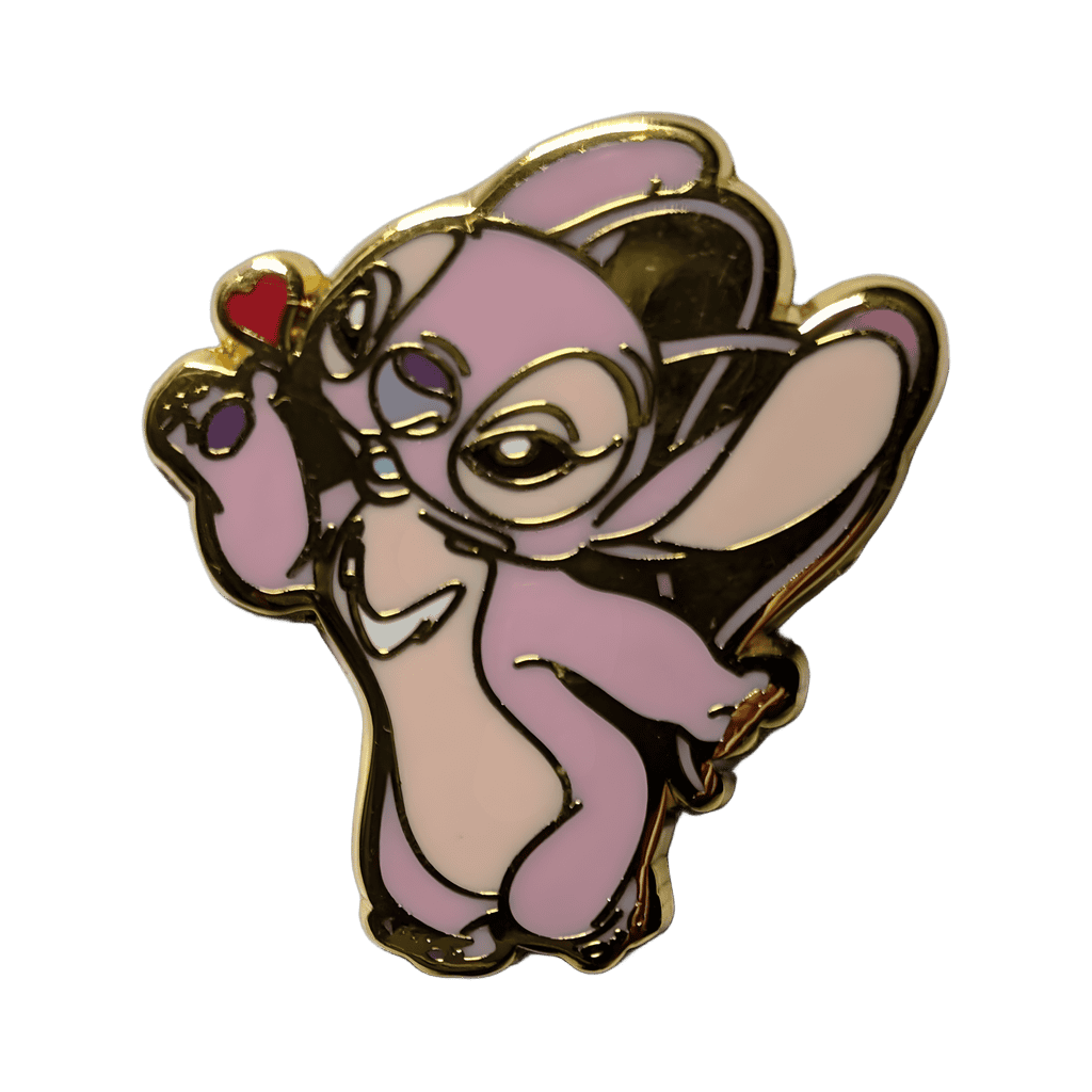 Angel Blowing Kiss Disney pin