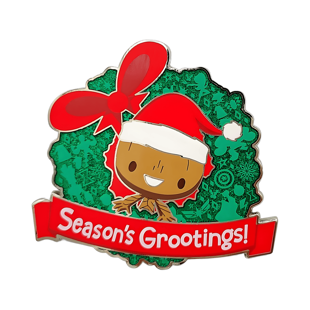 Season's Grootings Disney pin