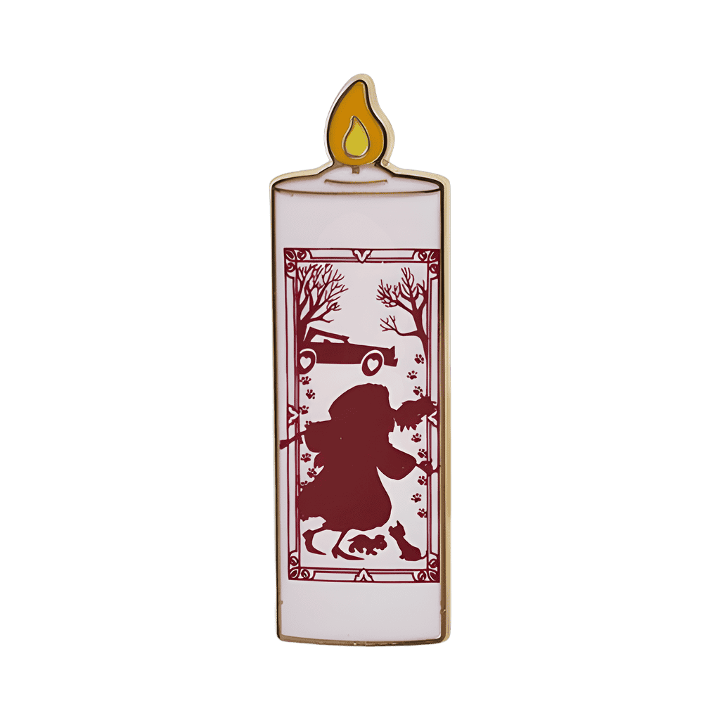 Cruella De Vil Candle Disney pin