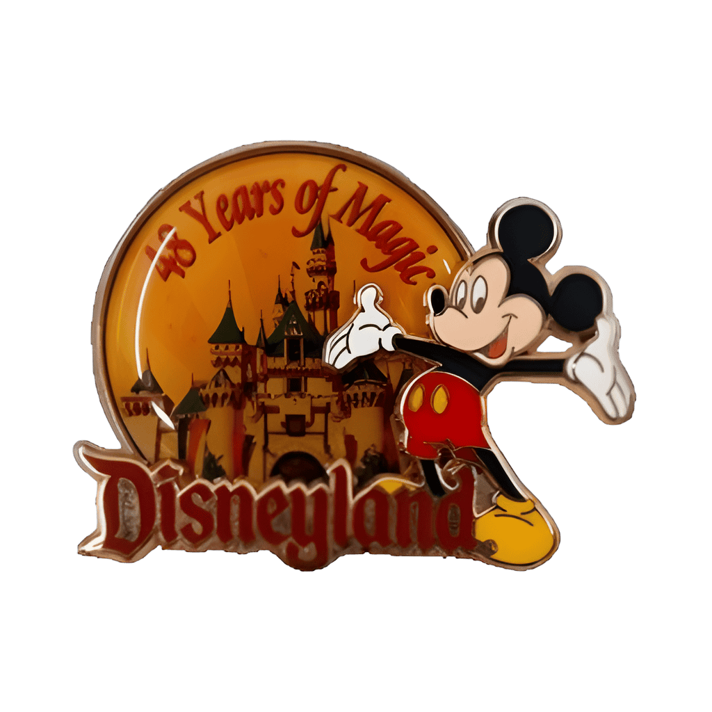 48 Years of Magic Disney pin