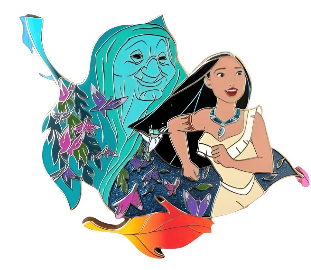 Pocahontas, Flit and Grandmother Willow Disney pin