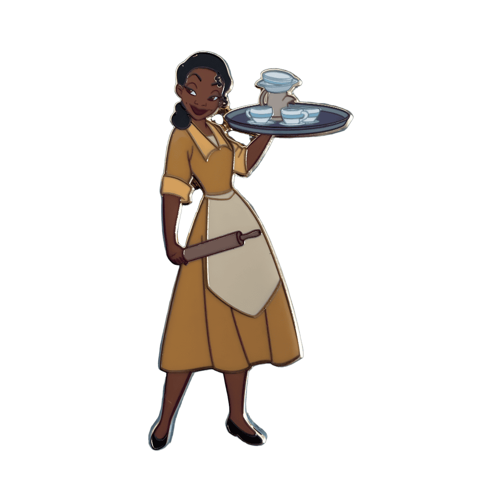 Tiana - Duke's Diner Yellow Work Uniform Disney pin