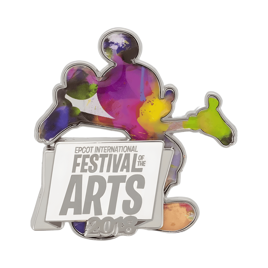 Epcot International Festival of the Arts 2018 Logo Disney pin