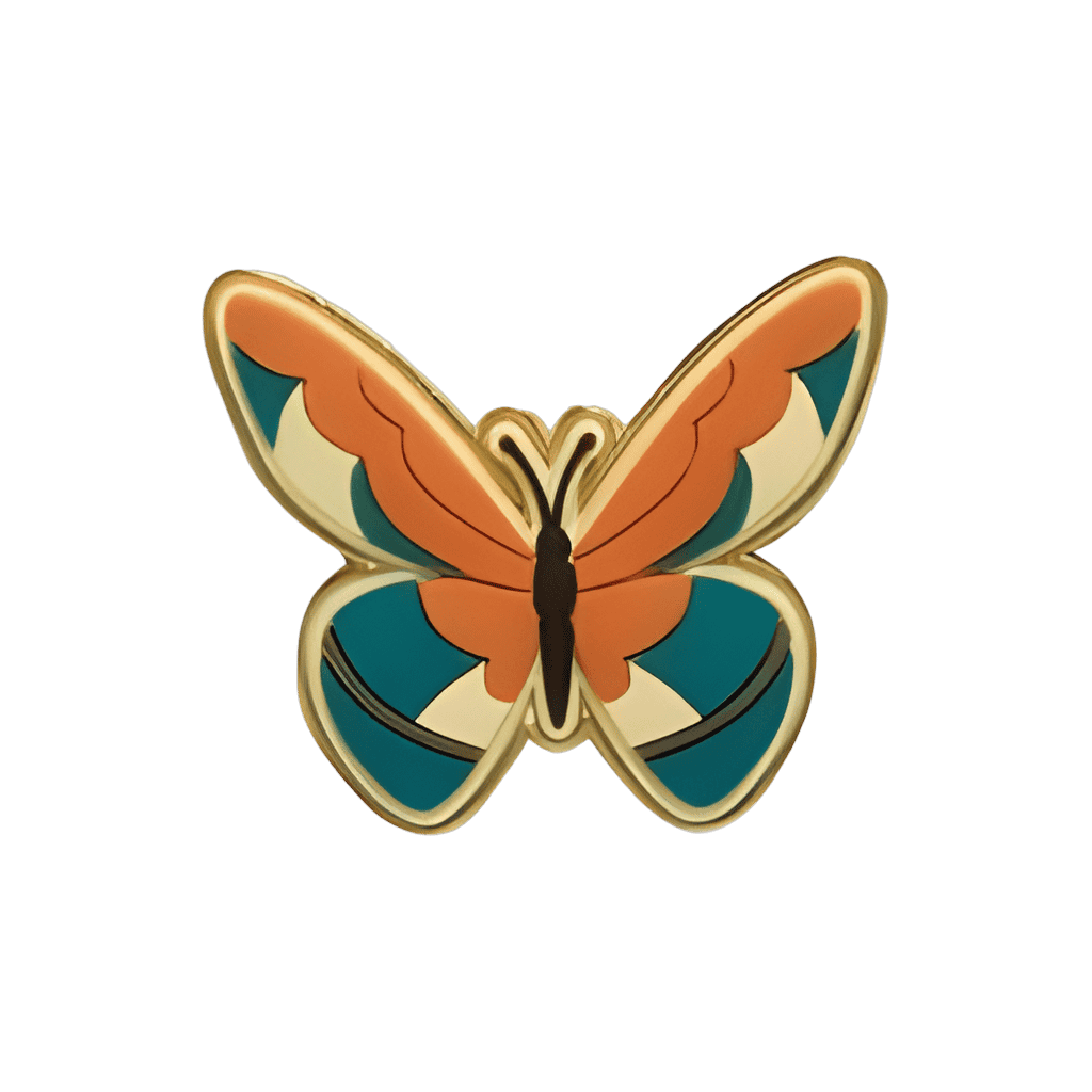 Merida Butterfly Disney pin