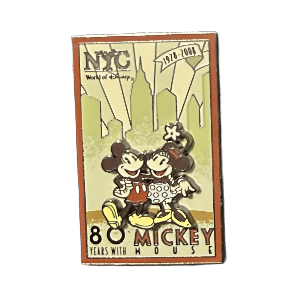 80 Years with Mickey Disney pin