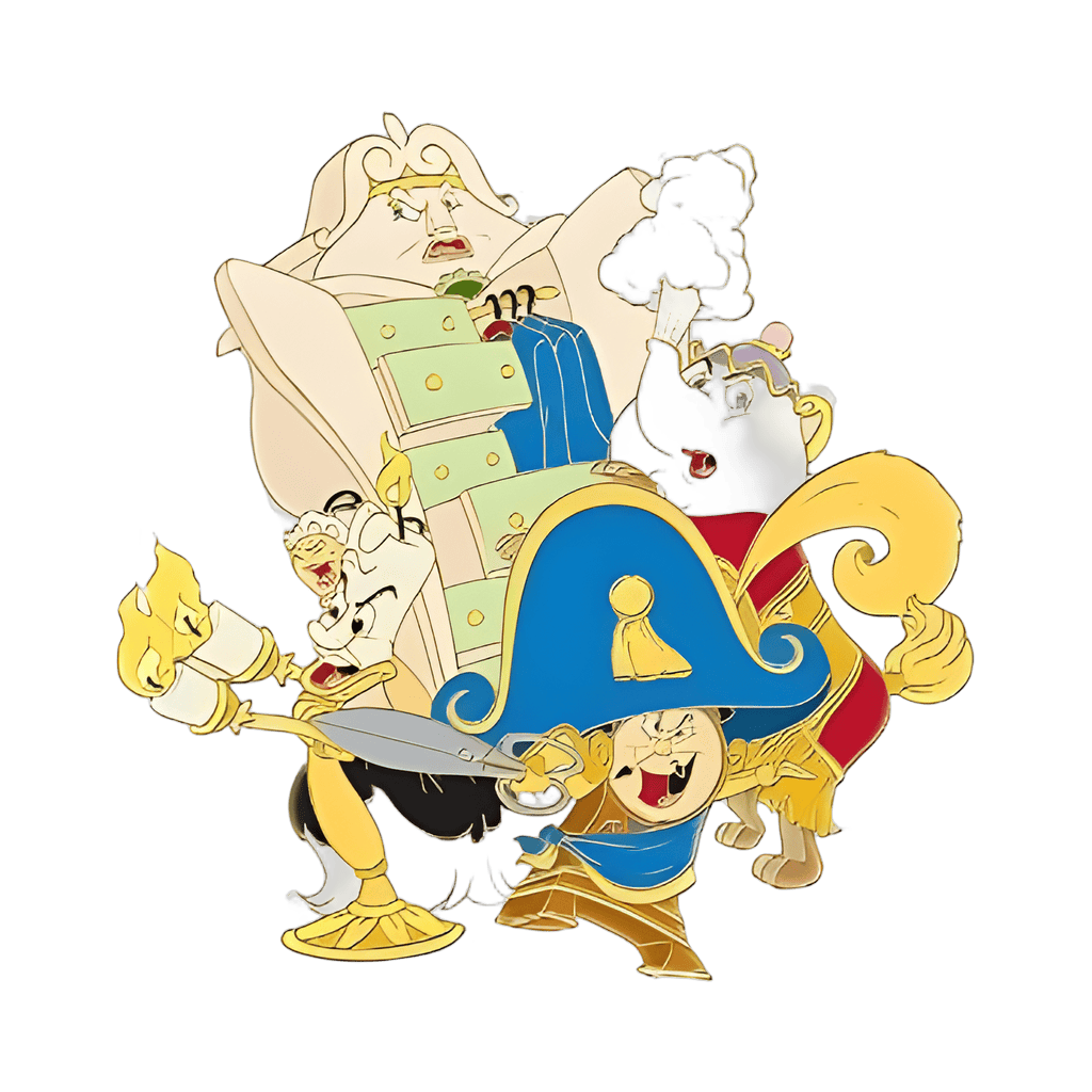 Beauty And The Beast - Battle In The Castle Disney pin