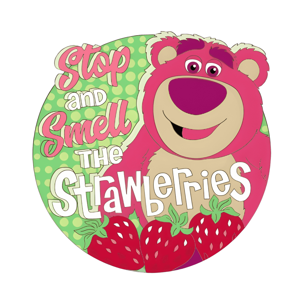Stop and Smell the Strawberries Disney pin