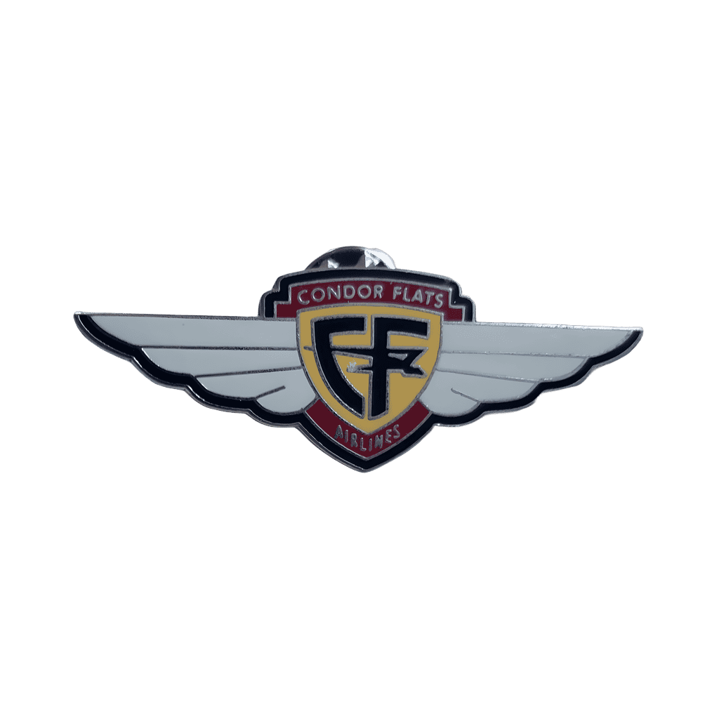 Condor Flats Airlines Aviator Wings Disney pin