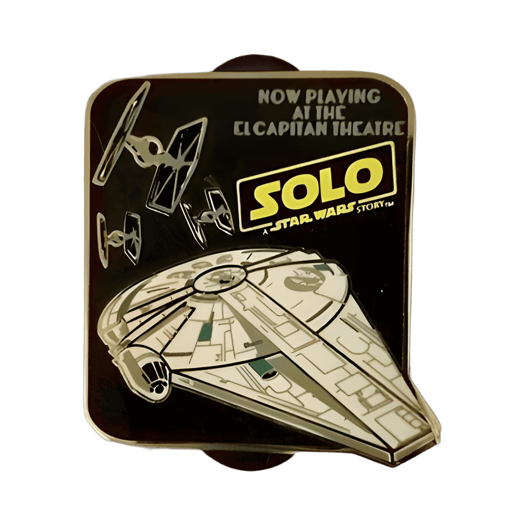 Solo Now Playing at the El Capitan Theatre Disney pin