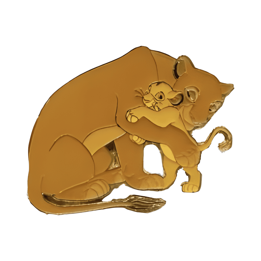 Sarabi Hugging Simba Disney pin