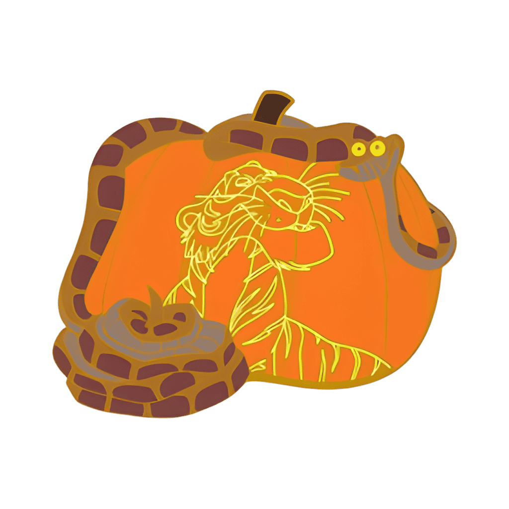 Shere Khan & Kaa Disney pin