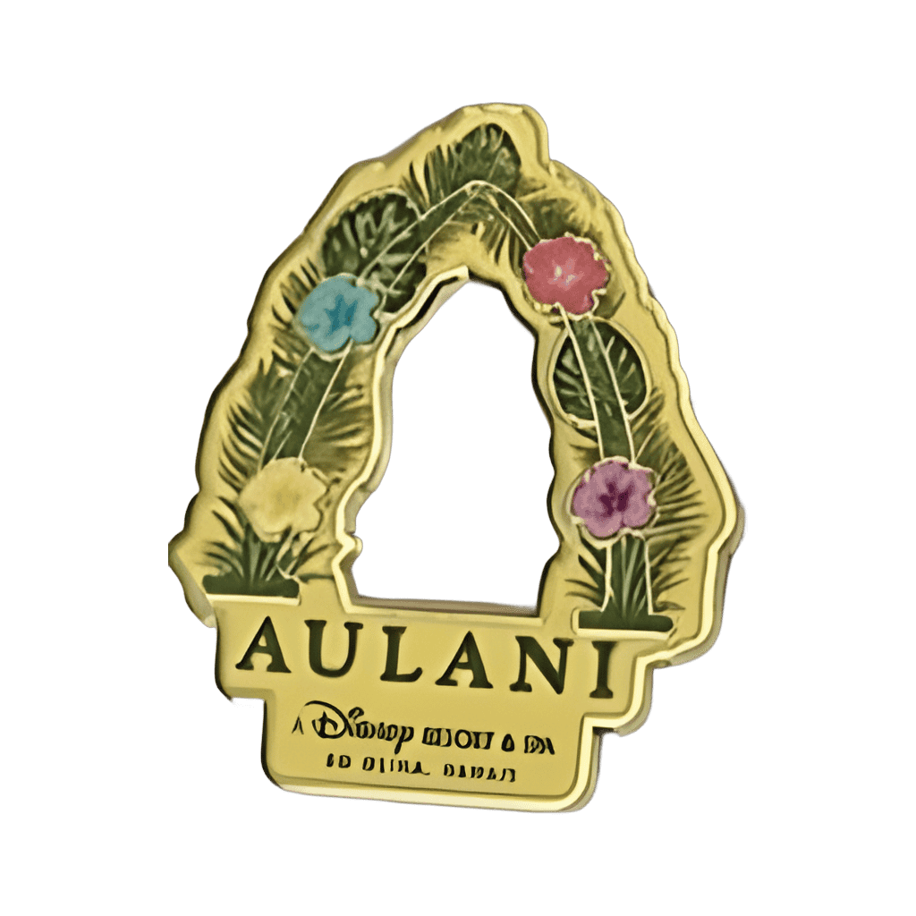 Floral Arch Logo Disney pin