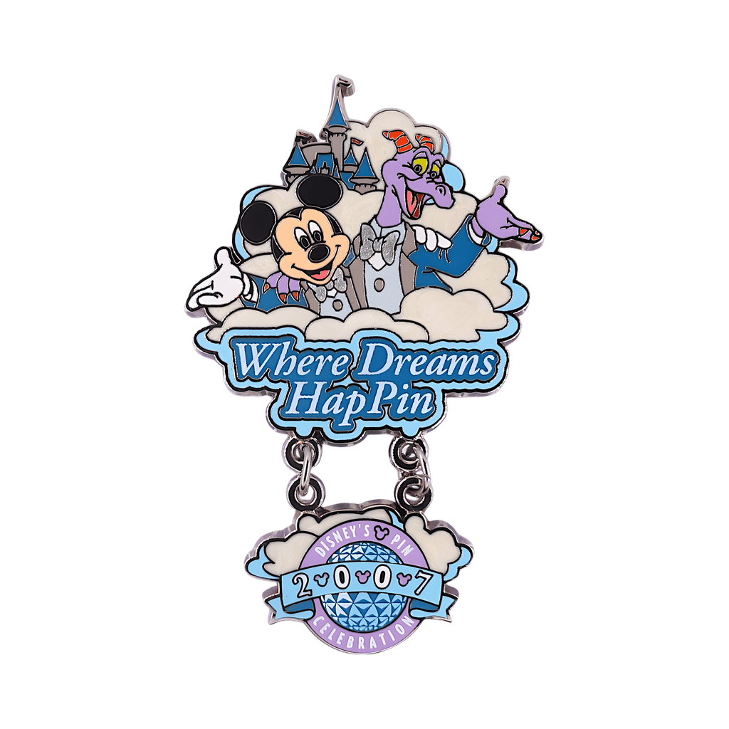 Where Dreams HapPin Logo Disney pin