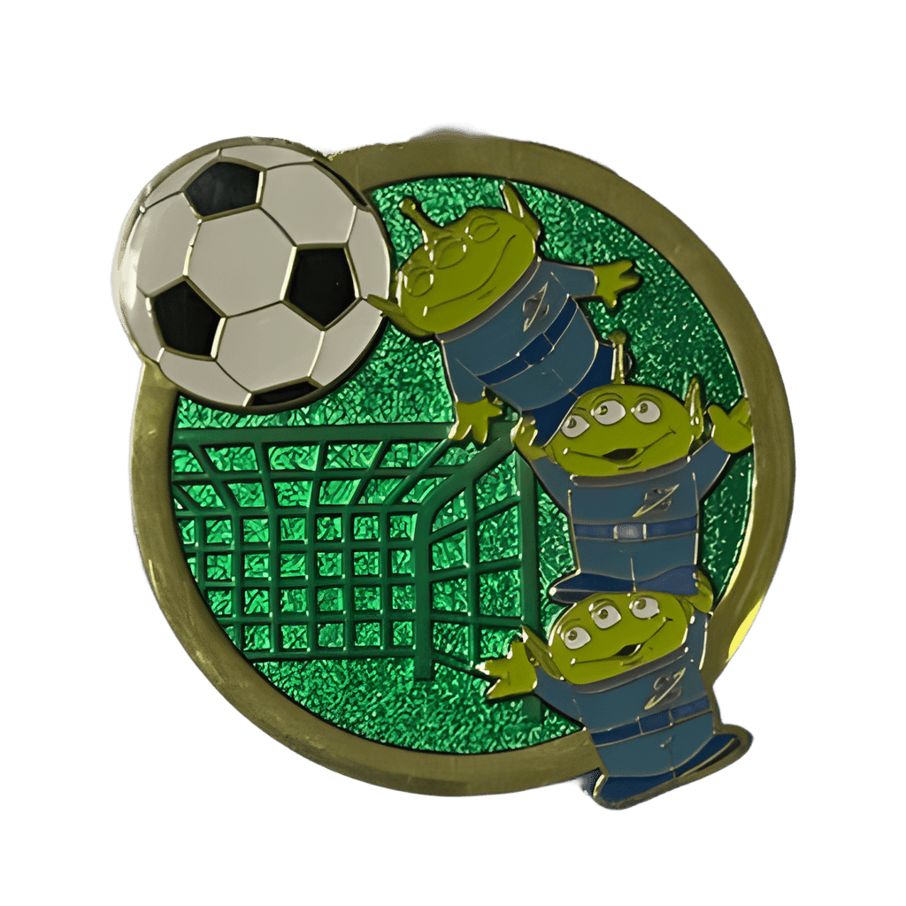 A1 - Aliens Football Medal Disney pin