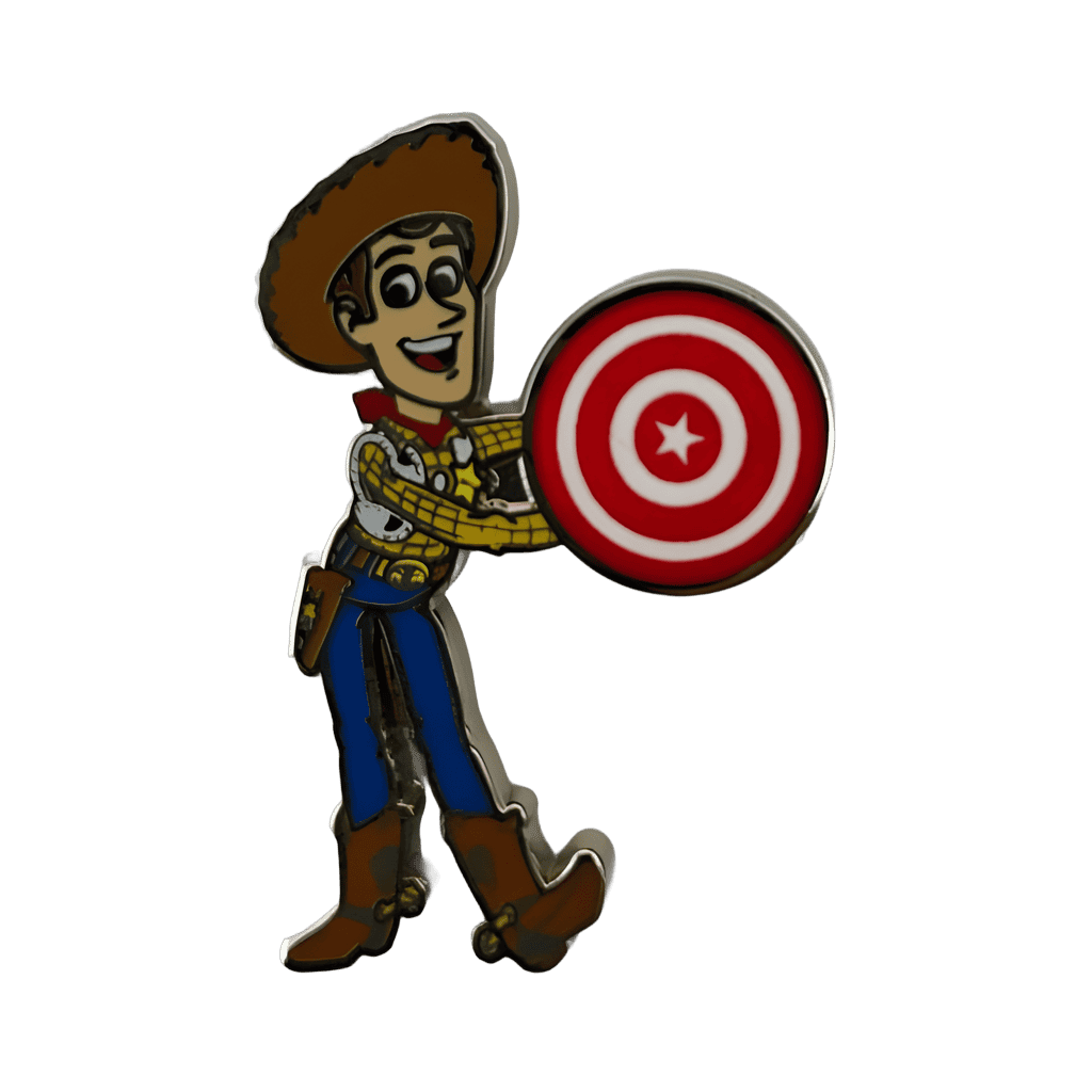 Woody Holding Practice Target Disney pin