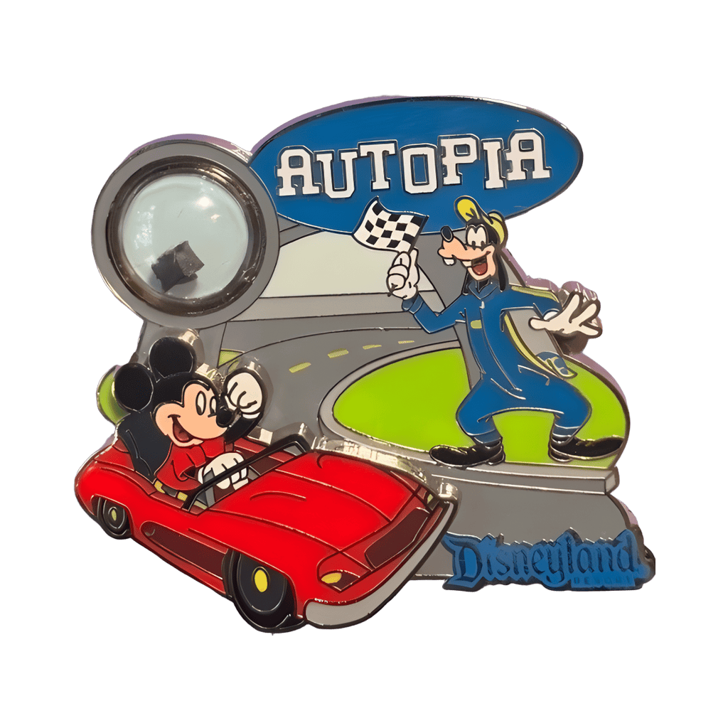 Autopia Disney pin