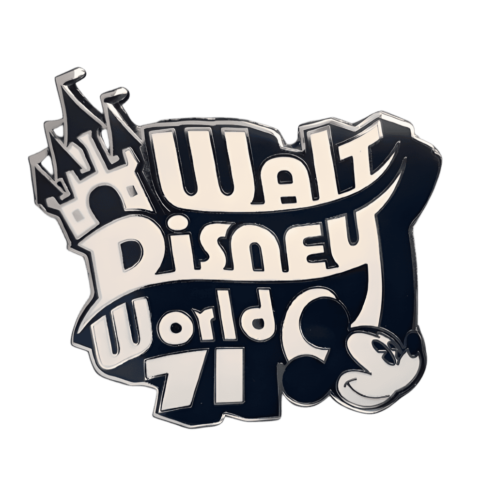 Retro Logo Disney pin