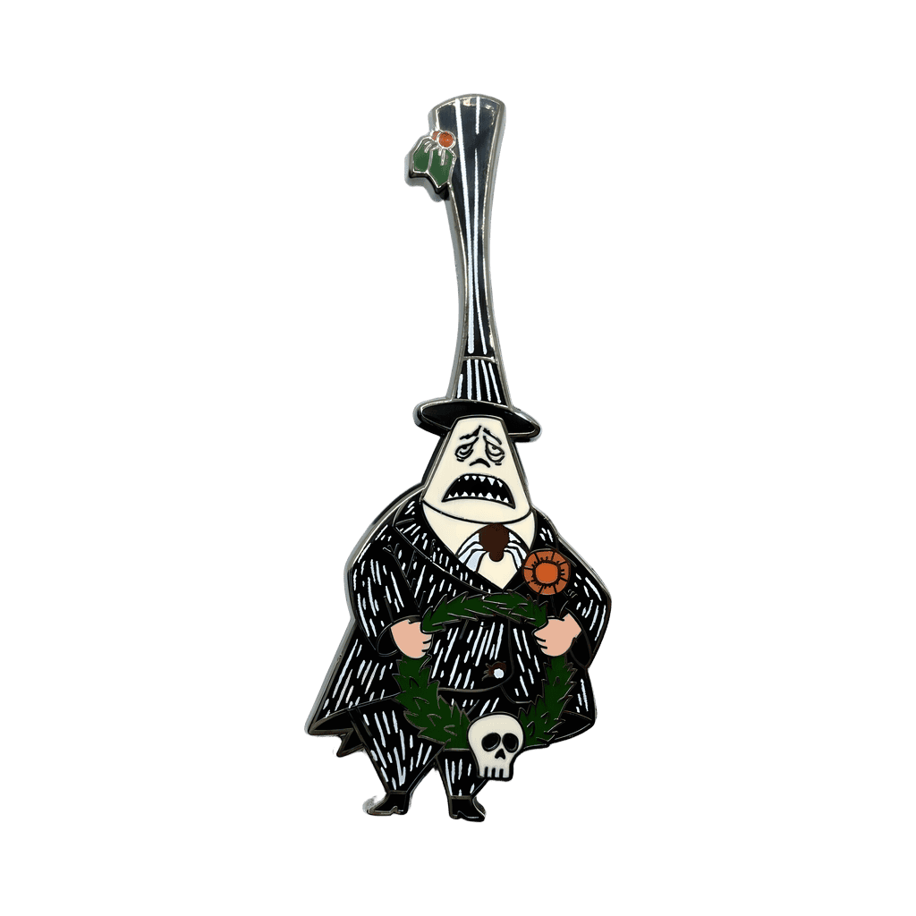 The Mayor Carrying a Christmas Wreath Disney pin
