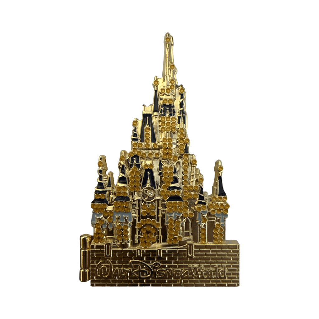 Cinderella's Castle #2: Jeweled Hinged Disney pin