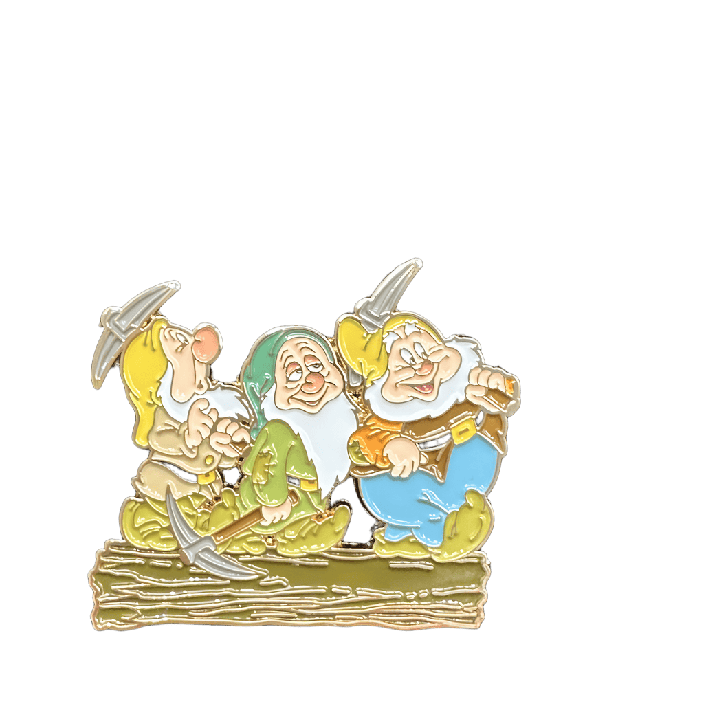 Happy, Dopey and Sneezy Disney pin