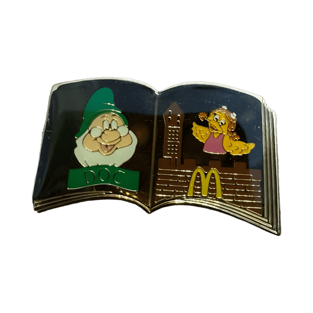 Book with Doc Disney pin
