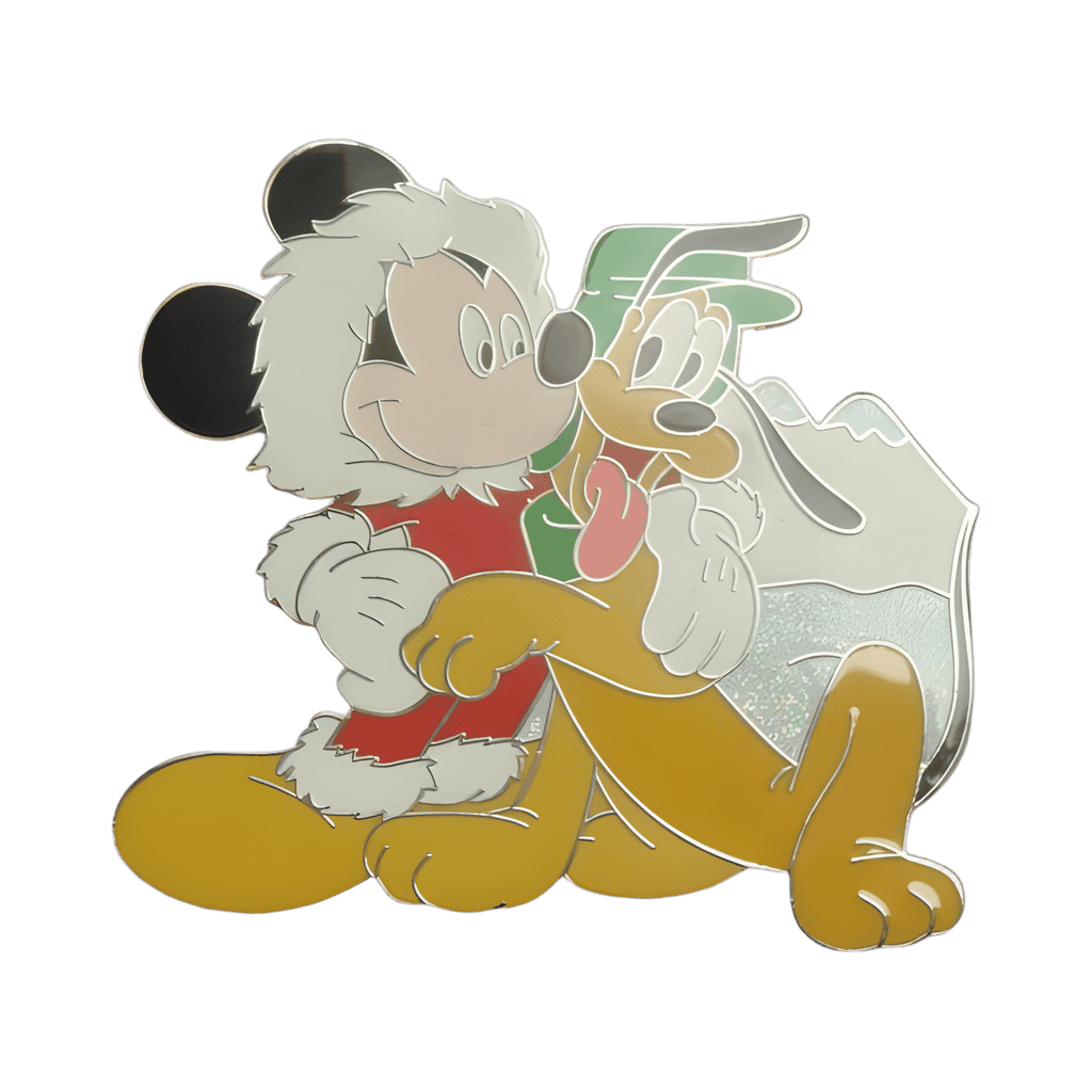 Mickey Mouse and Pluto Disney pin